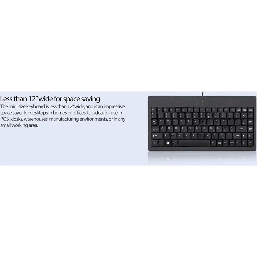 Adesso AKB-110B Mini Keyboard