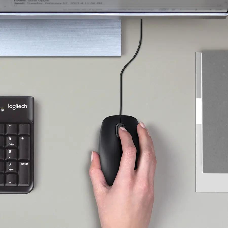 Logitech B100 Optical Mouse Medium