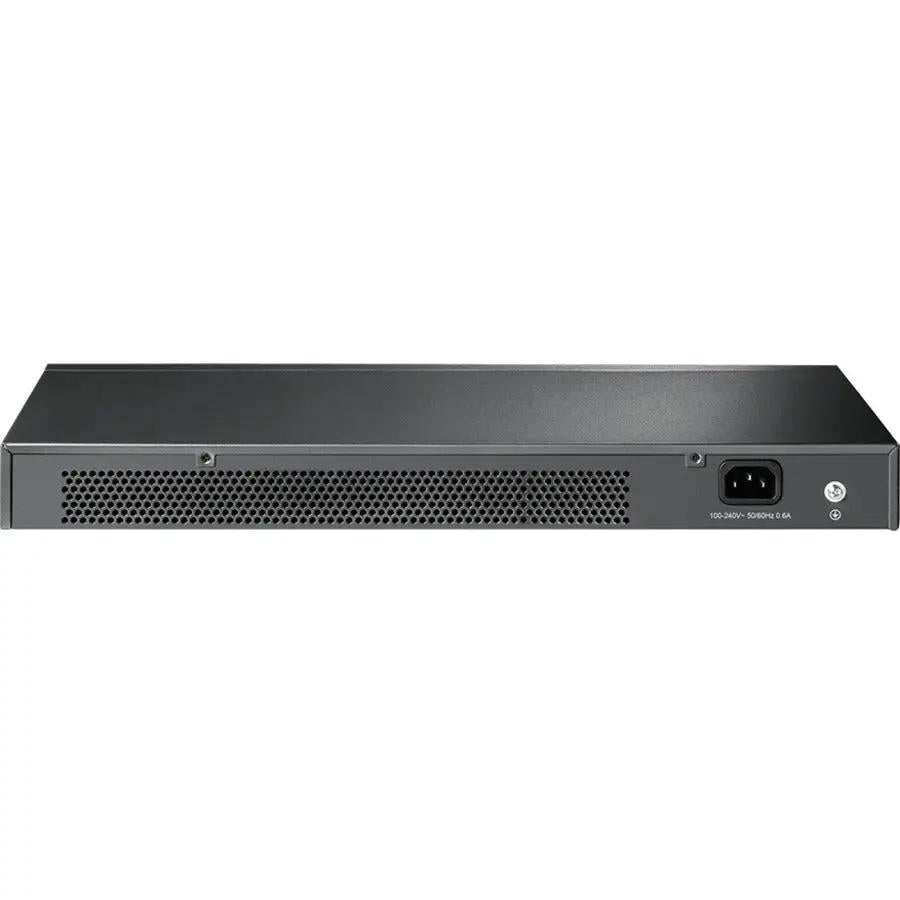TP-Link TL-SG1024 24-Port Unmanaged Switch, gray metal chassis, front view