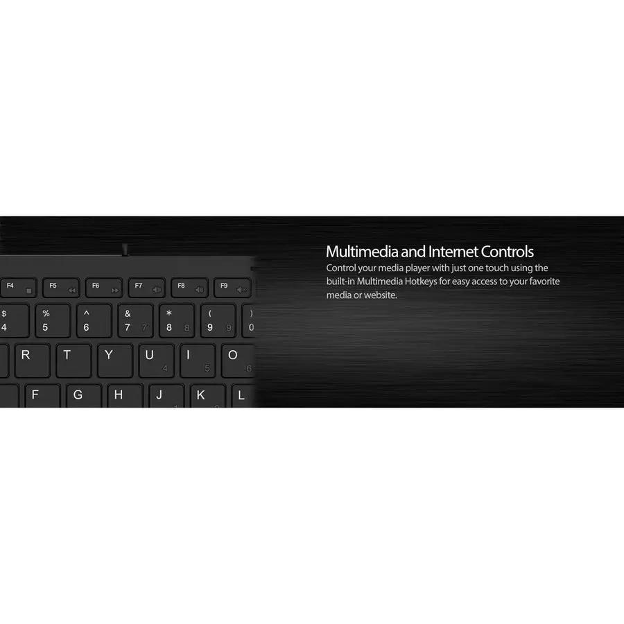 Adesso Mini Keyboard with USB Hubs
