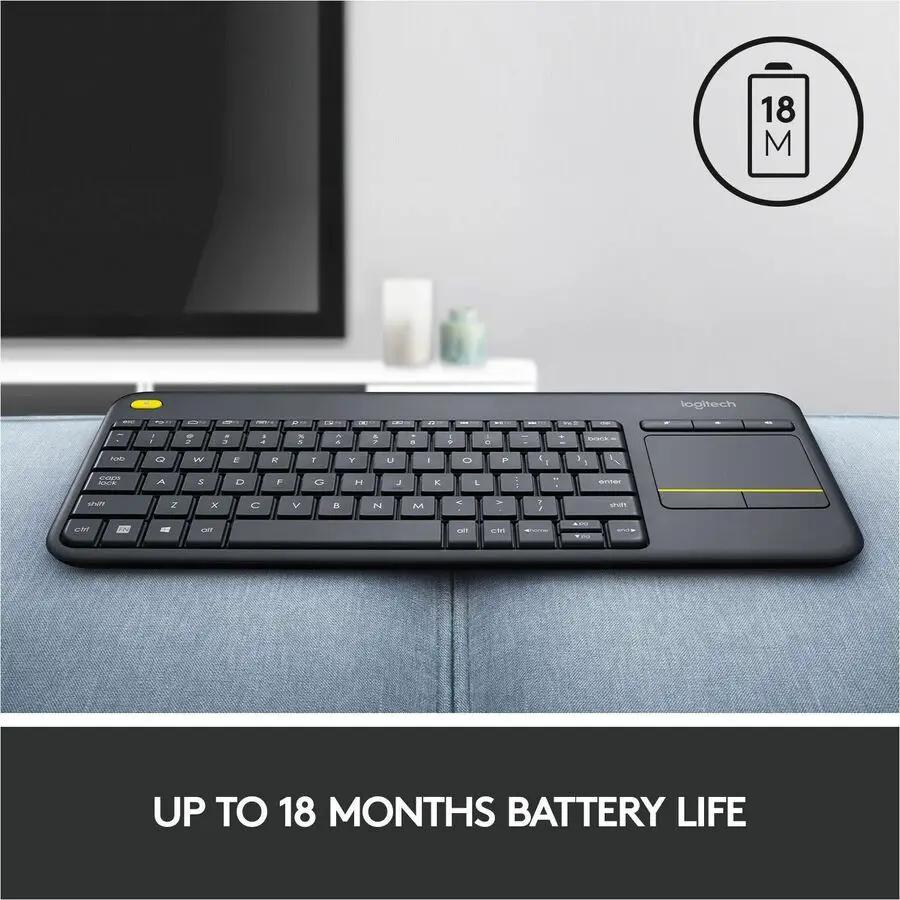 Logitech K400 Plus Touchpad Wireless Keyboard