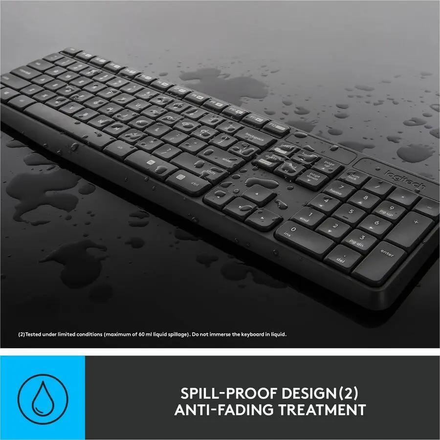 Logitech MK235 Keyboard & Mouse (Keyboard English Layout only)