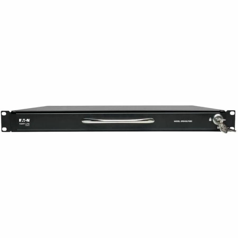 Tripp Lite by Eaton 1U Rackmount Keyboard w KVM Cable Kit for 2-Post or 4-Post Racks