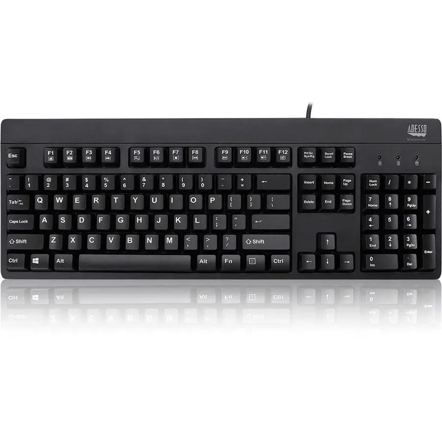Adesso EasyTouch 630UB - Antimicrobial Waterproof Keyboard
