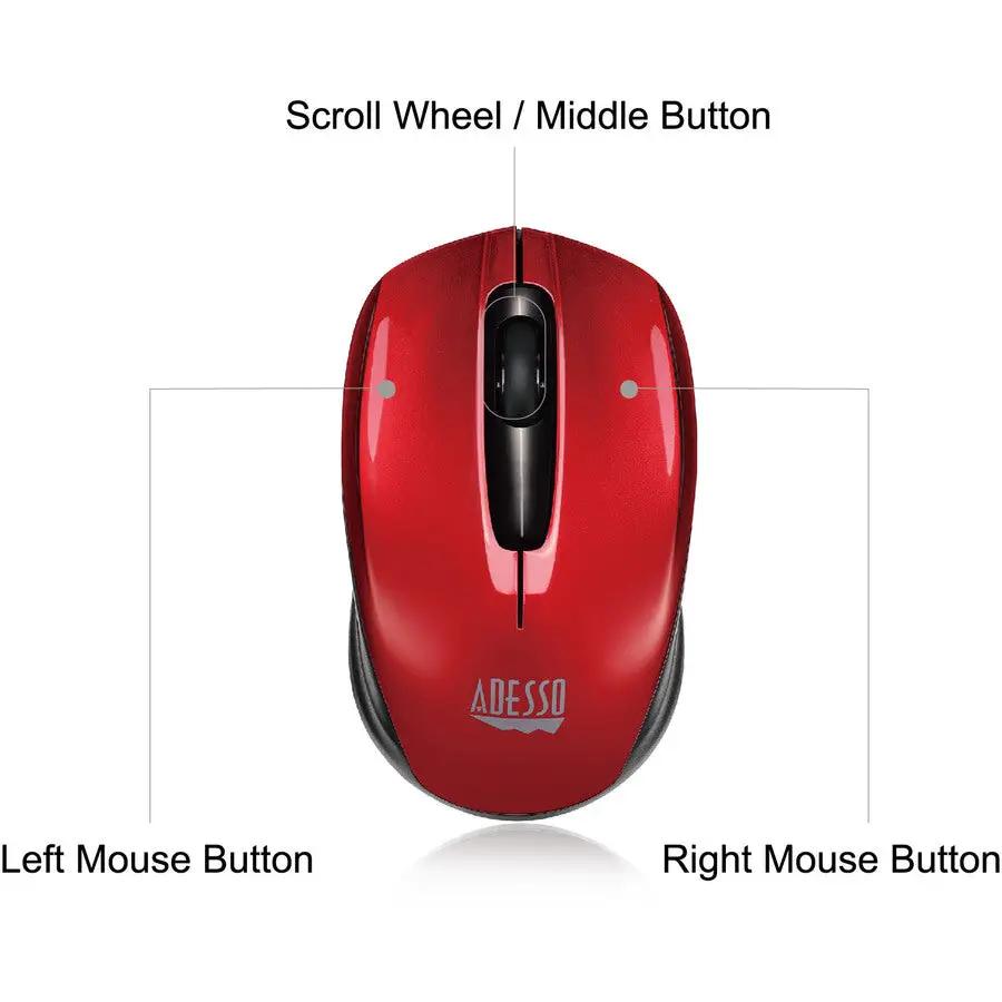 Adesso iMouse S50R 2.4GHz Wireless Mini Mouse