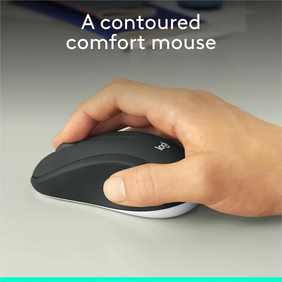 Logitech MK540 Advanced Wireless Keyboard and Mouse Combo for Windows, 2.4 GHz Unifying USB-Receiver