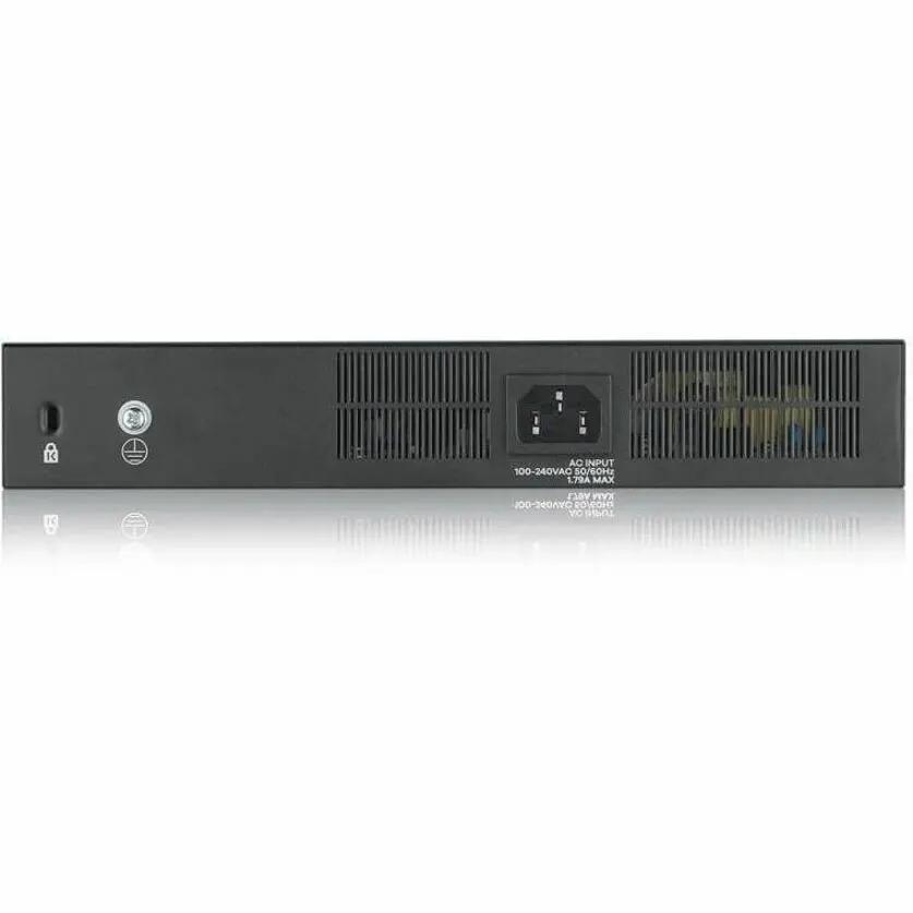 ZYXEL GS1920-8HPv2 8-Port PoE+ SFP managed switch, black metal chassis