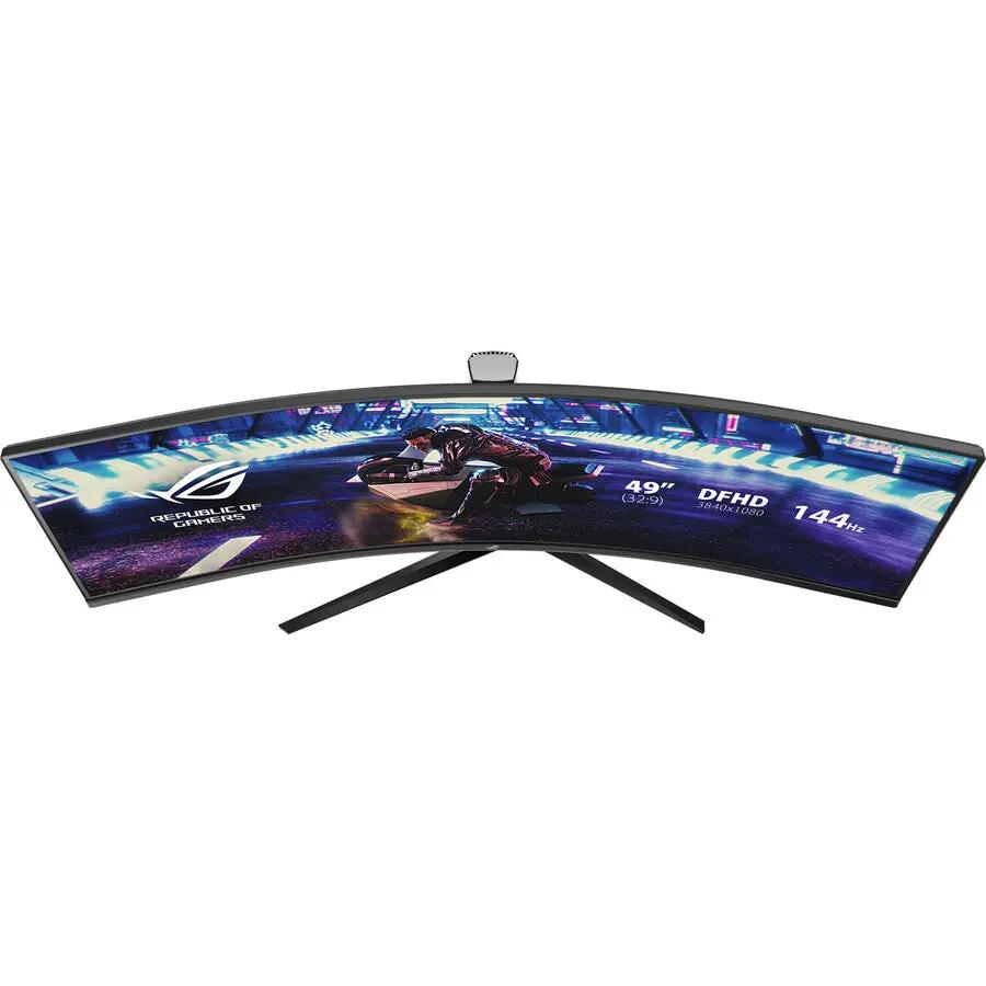 ASUS ROG Strix XG49VQ 49-inch curved gaming monitor, DFHD 32:9, 144 Hz, black