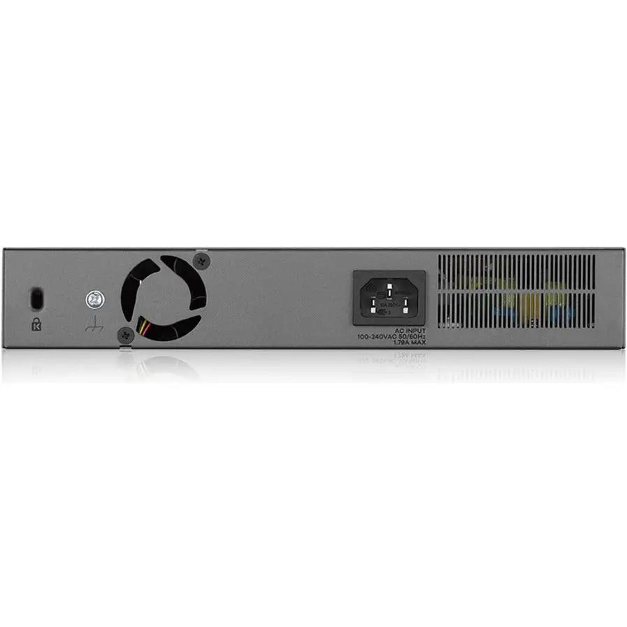 Zyxel Nebula GS1350 8-Port Gigabit PoE+ SFP Switch, gray metal chassis, Nebula cloud-managed