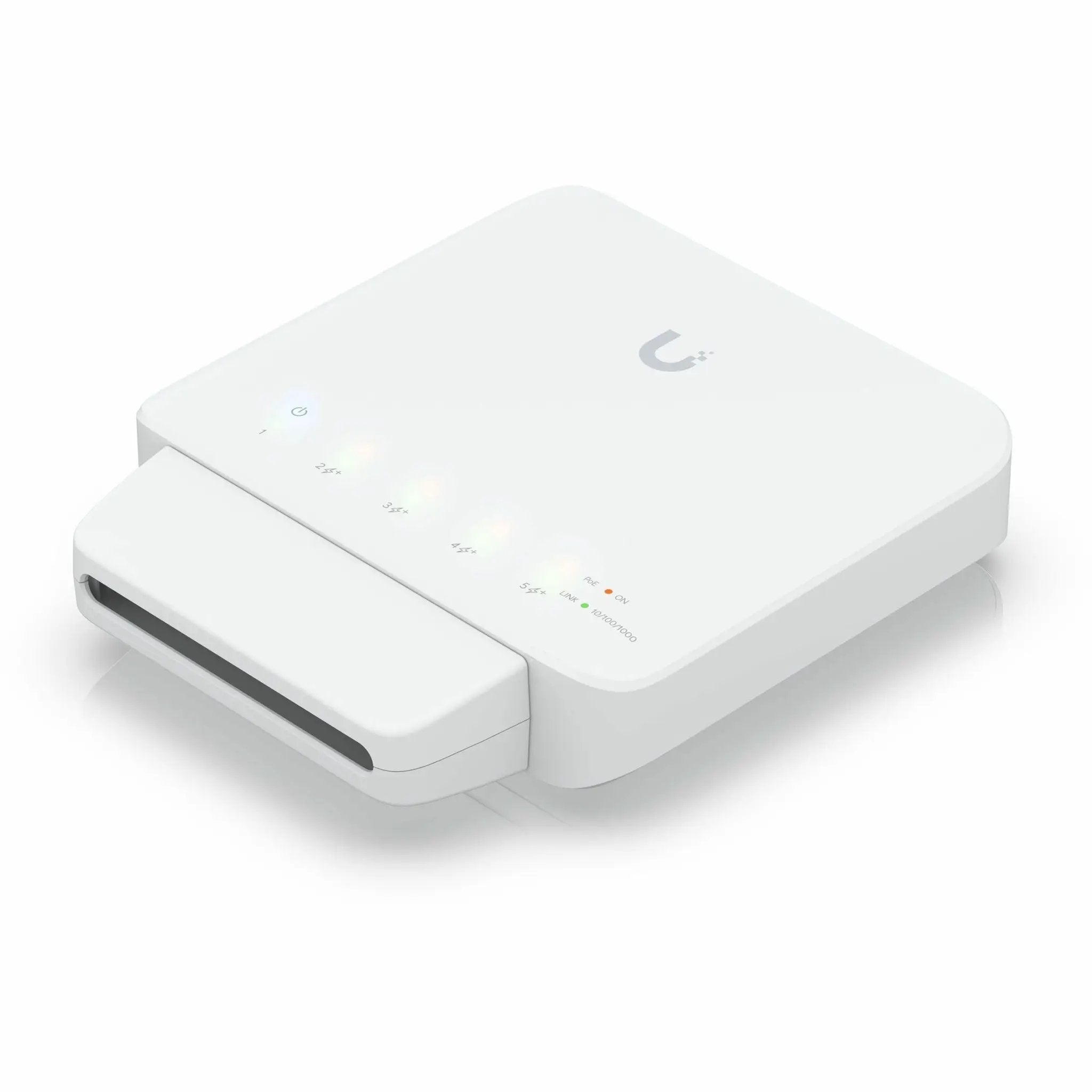 Ubiquiti UniFi USW-FLEX 5-Port Gigabit Managed Switch, white