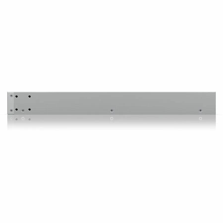 Ubiquiti UniFi Pro USW-Pro-48-POE 48-port PoE switch in gray metal enclosure