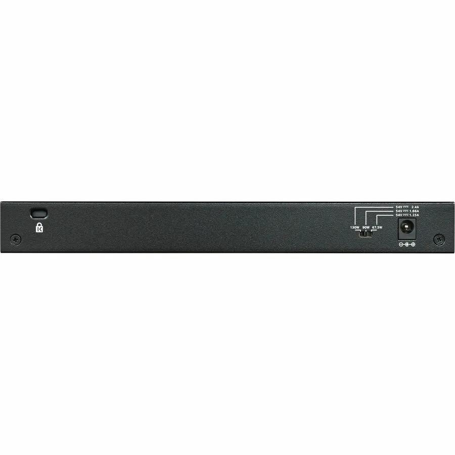 Netgear GS308PP 8-Port Gigabit PoE+ Unmanaged Switch; black metal chassis