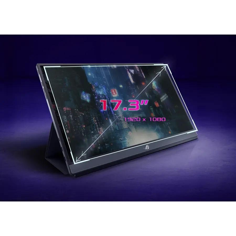 ASUS ROG Strix XG17AHPE 17.3-inch FHD IPS gaming monitor, black, 240Hz