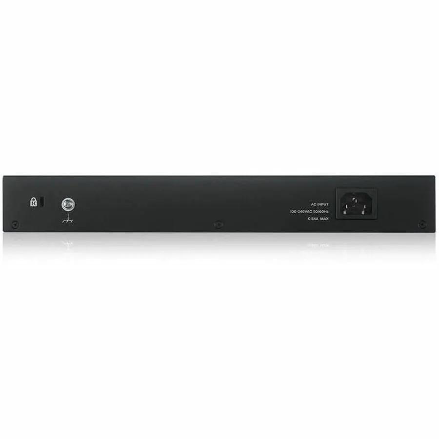 ZYXEL Nebula XS1930 8-Port SFP+ Managed Switch rear view with power input