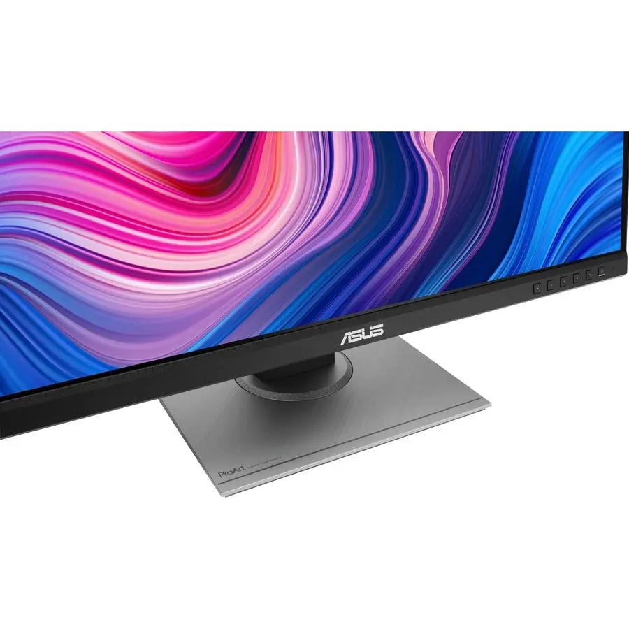 Asus ProArt PA278QV 27-inch WQHD LCD monitor, 16:9, with black bezel and silver stand