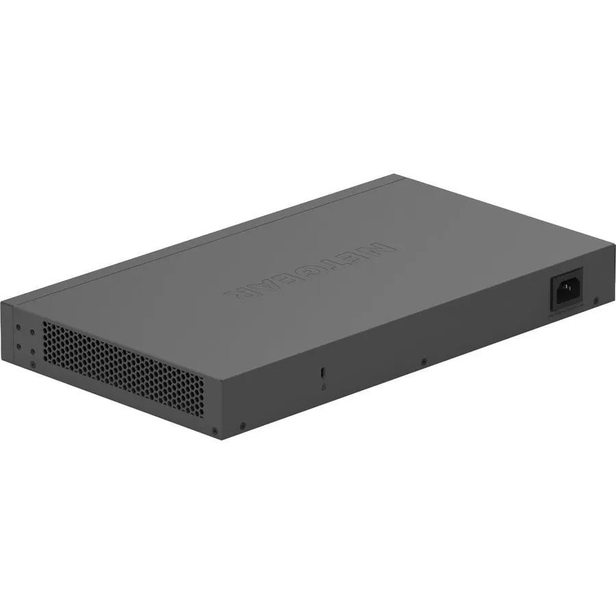 NETGEAR ProSafe GS524PP 24-Port PoE+ Switch, gray metal chassis