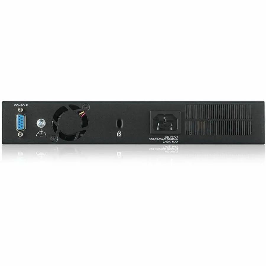 Zyxel GS2220 8-Port PoE+ SFP Managed Switch, black metal chassis