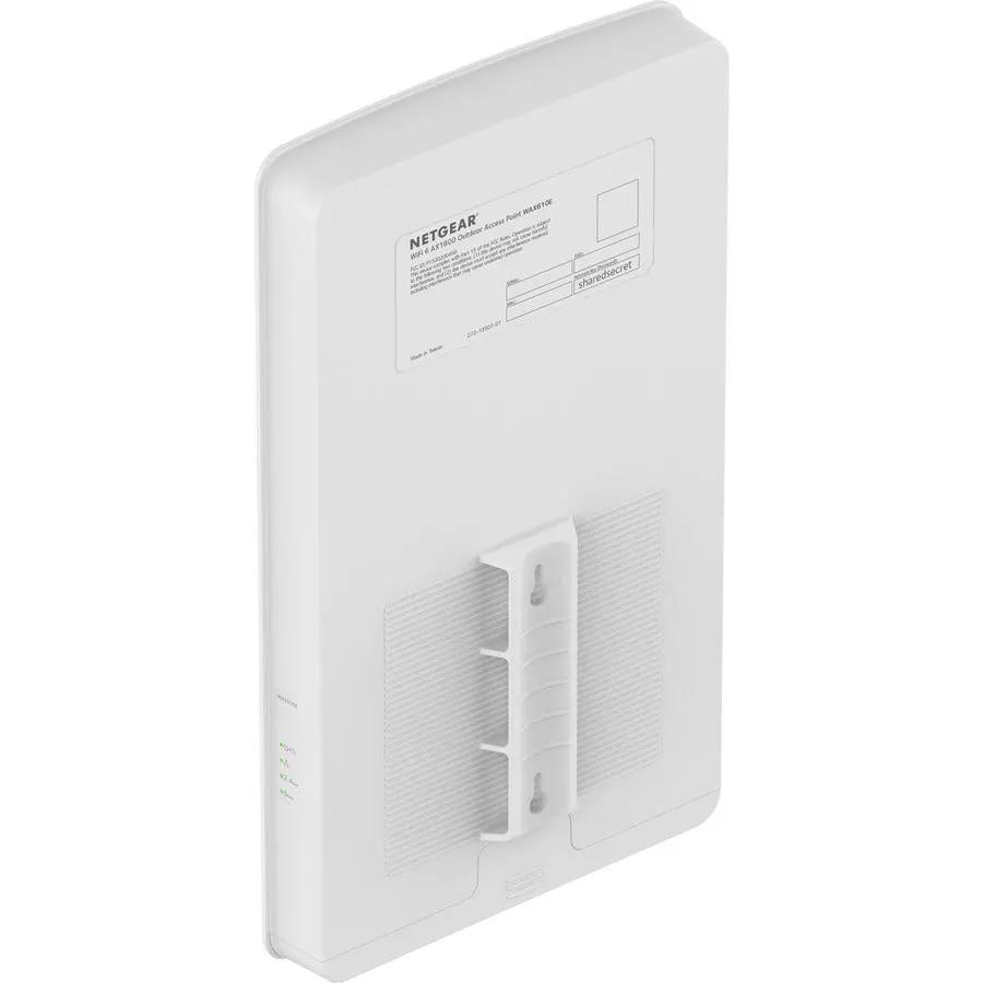 Netgear WAX610Y Wi-Fi 6 IEEE 802.11 a/b/g/n/ac/ax/i 1.80 Gbit/s Wireless Access Point - Outdoor