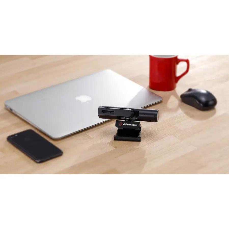 AVerMedia Live Streamer PW513 Webcam - 8 Megapixel - 60 fps - USB 3.0 - TAA and NDAA Compliant