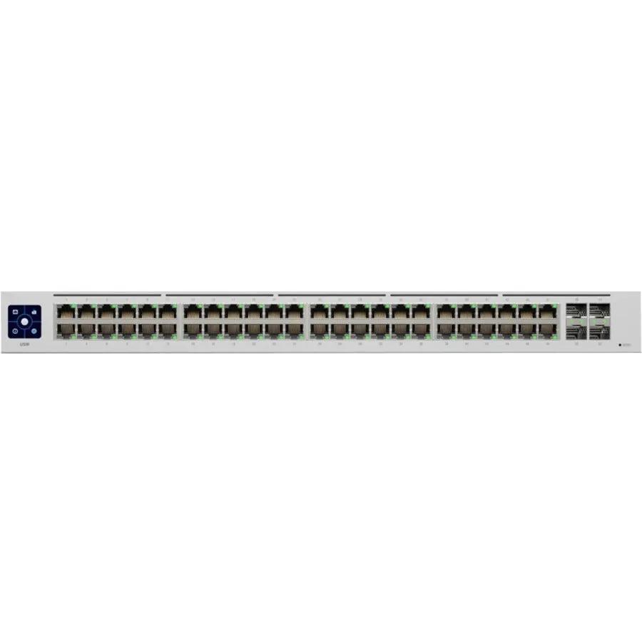 Ubiquiti UniFi Switch48 48-port Gigabit managed switch with SFP, gray metal chassis