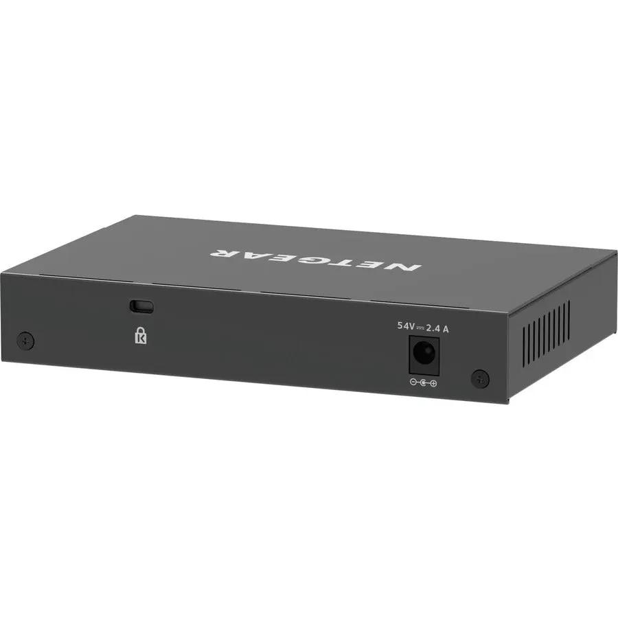 NETGEAR GS308P 8-Port PoE+ Smart Managed Plus Switch, dark gray metal chassis