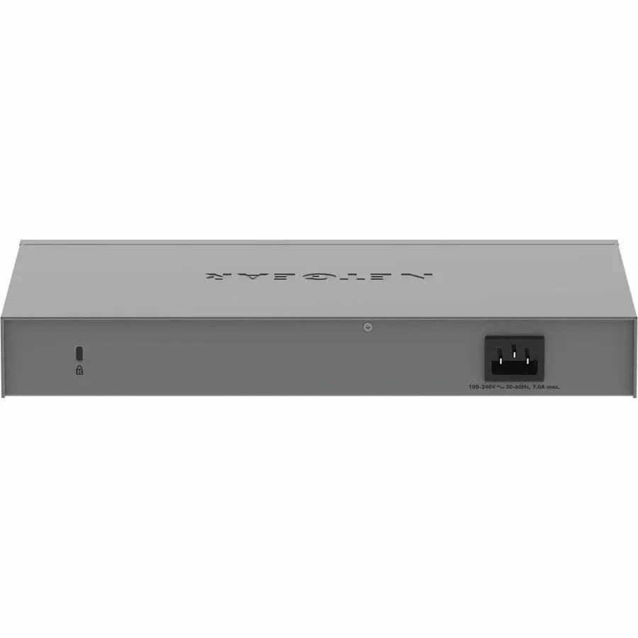 NETGEAR ProSAFE MS510TXUP 8-Port PoE+ Ethernet switch, gray metal enclosure