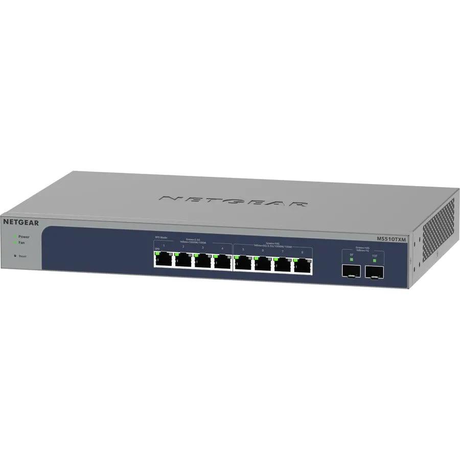 Netgear MS510TXM 8-Port Gigabit PoE SFP+ Managed Switch