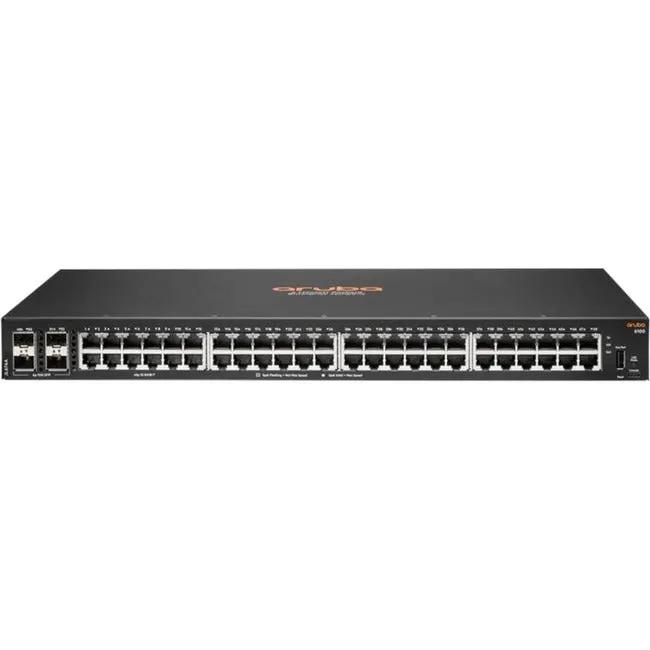 Aruba CX 6100 48-port Gigabit switch with 4 SFP+ uplink ports