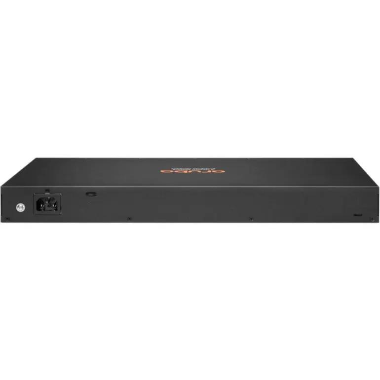 Aruba CX 6100 48-port Gigabit SFP+ switch, black 1U rack-mount device