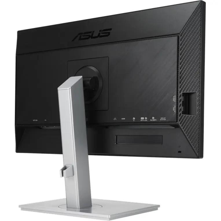ASUS TUF ProArt PA247CV 24-inch monitor with silver stand