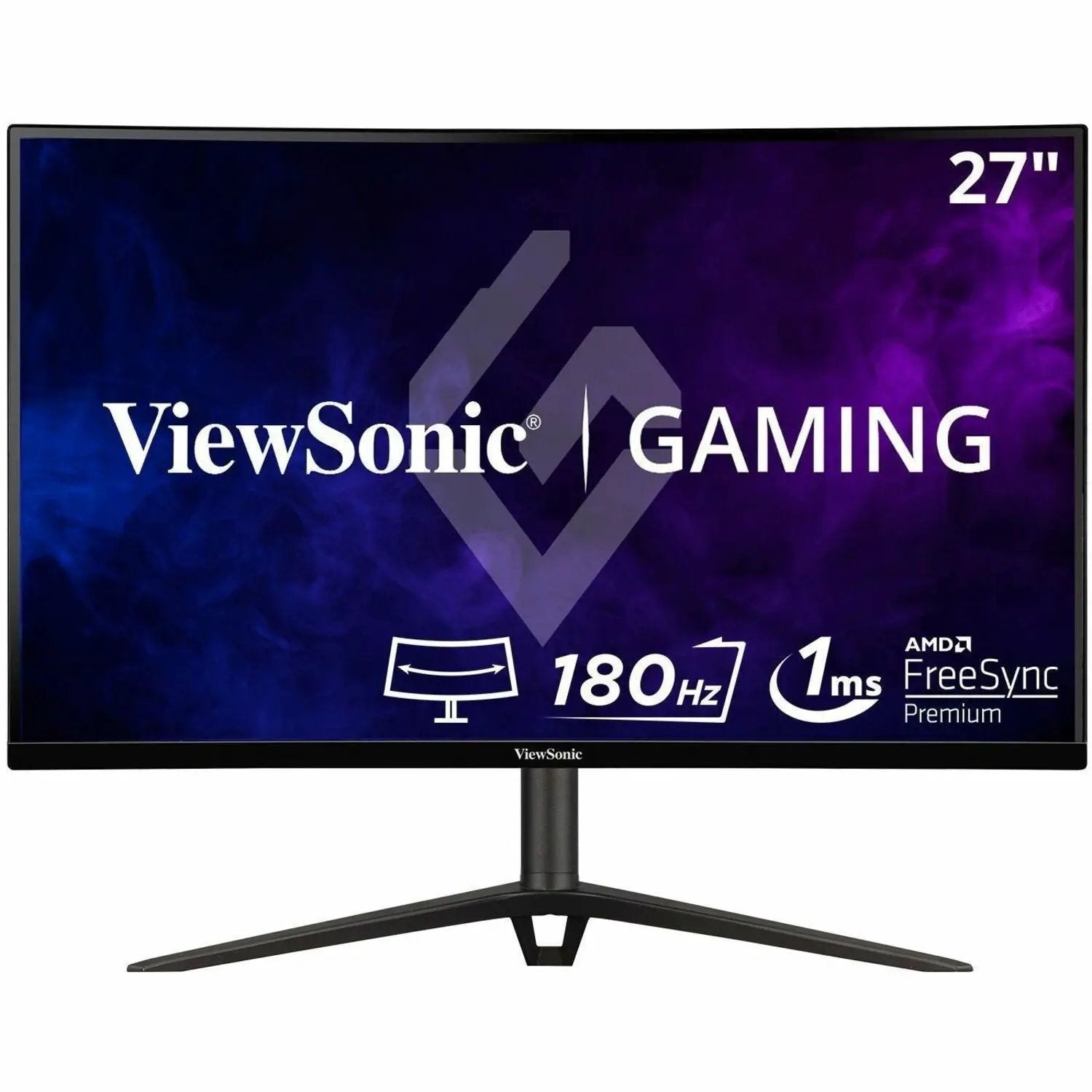 ViewSonic OMNI VX2718 MHD 27-inch curved gaming monitor, WQHD, 165 Hz