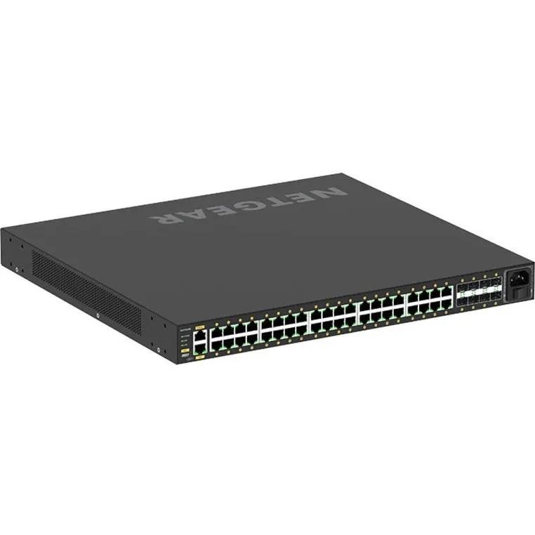 NETGEAR AV Line M4250 40G PoE+ switch, black metal chassis
