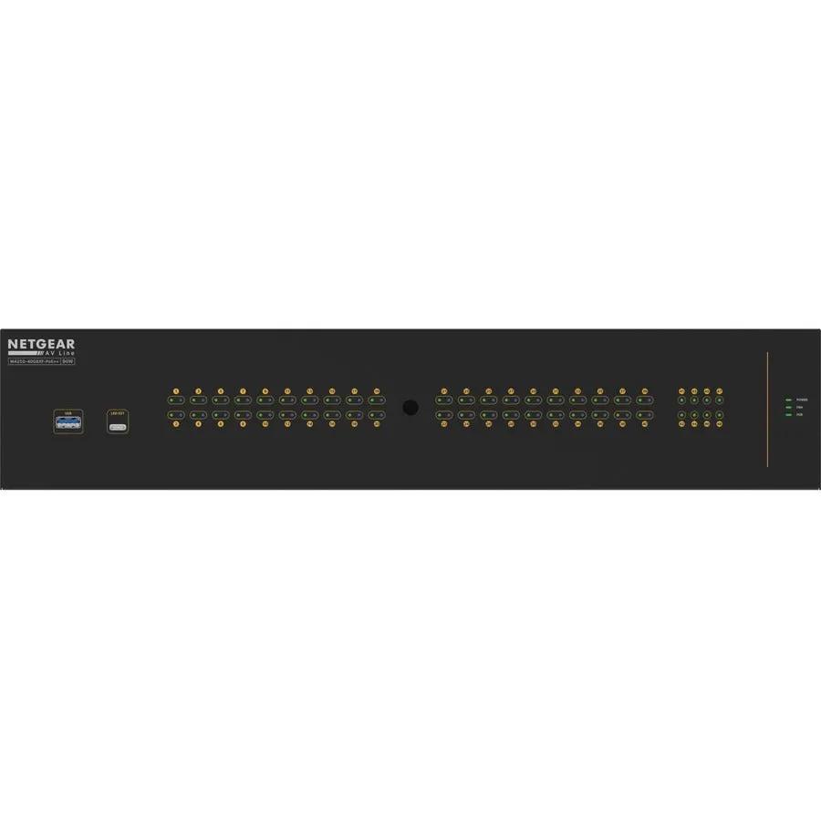 NETGEAR AVLine M4250-40G8XF 1U rack-mount managed switch with 8 SFP+ ports