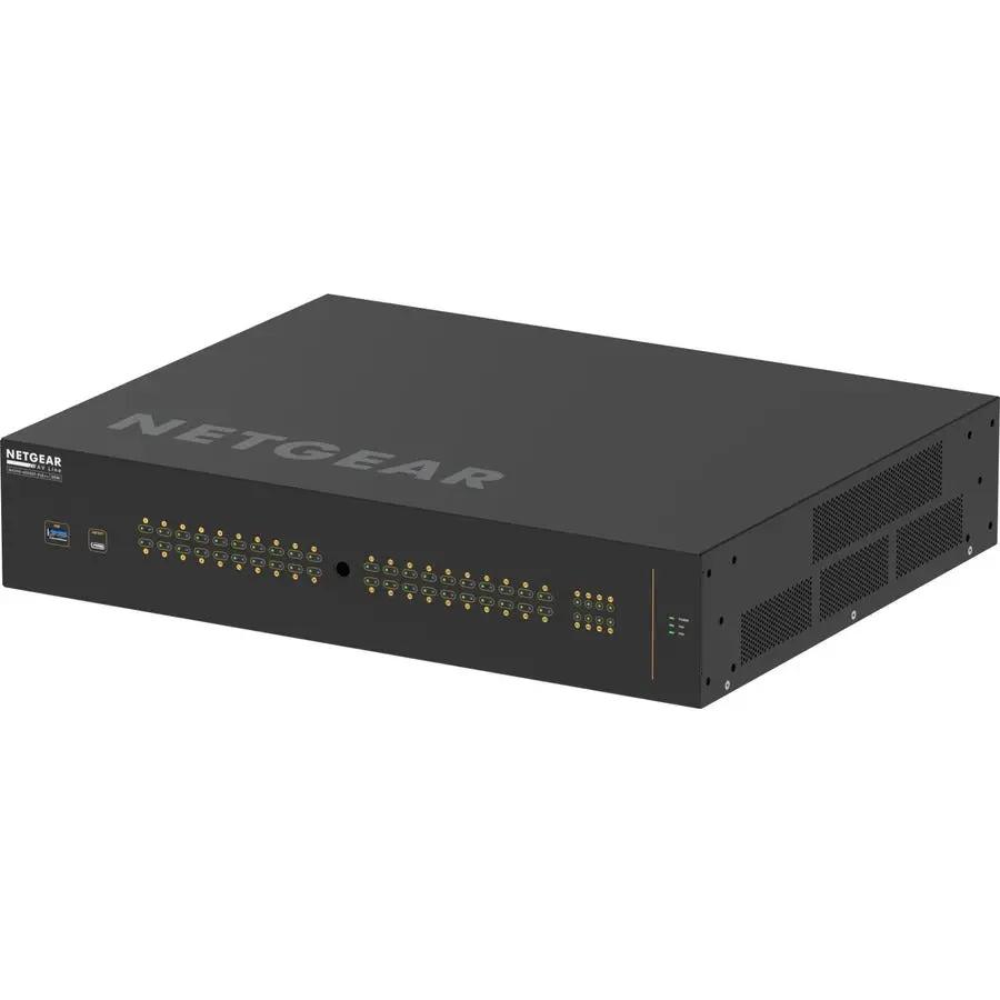 Netgear AVLine M4250-40G8XF 8-Port SFP+ PoE++ Managed Switch.