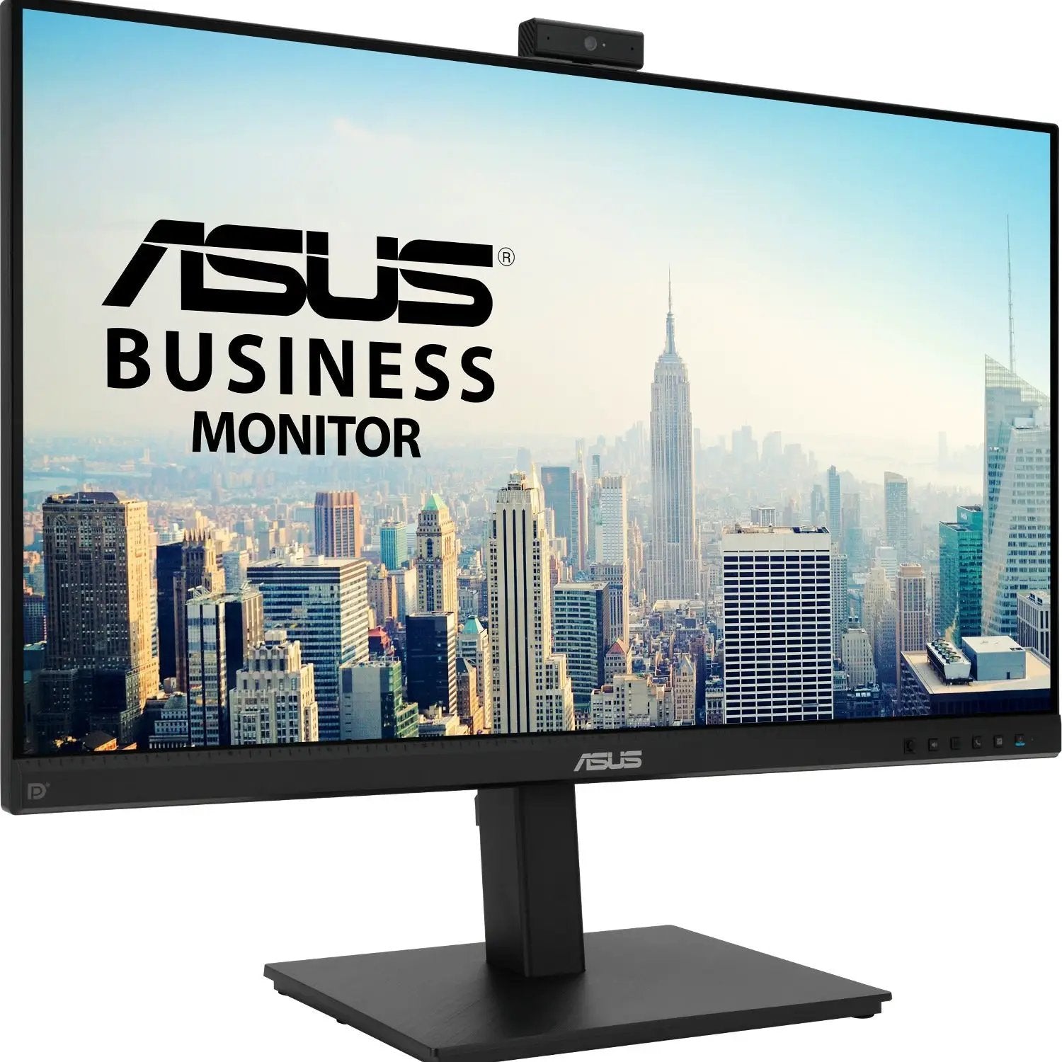 ASUS BE279QSK 27-inch Full HD IPS monitor with top-mounted webcam in black