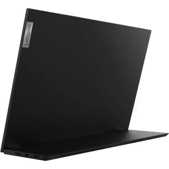 Lenovo ThinkVision M15 portable monitor, black, 16-inch FHD display
