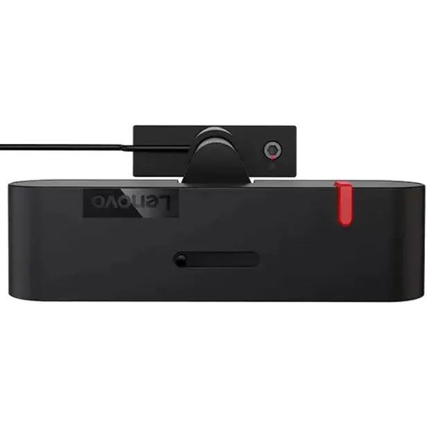 TS MC50 monitor webcam, black with red side accent, Lenovo