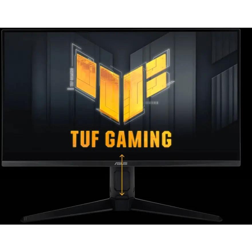 ASUS TUF Gaming VG28UQL1A 28-inch 4K UHD 144Hz monitor in black.