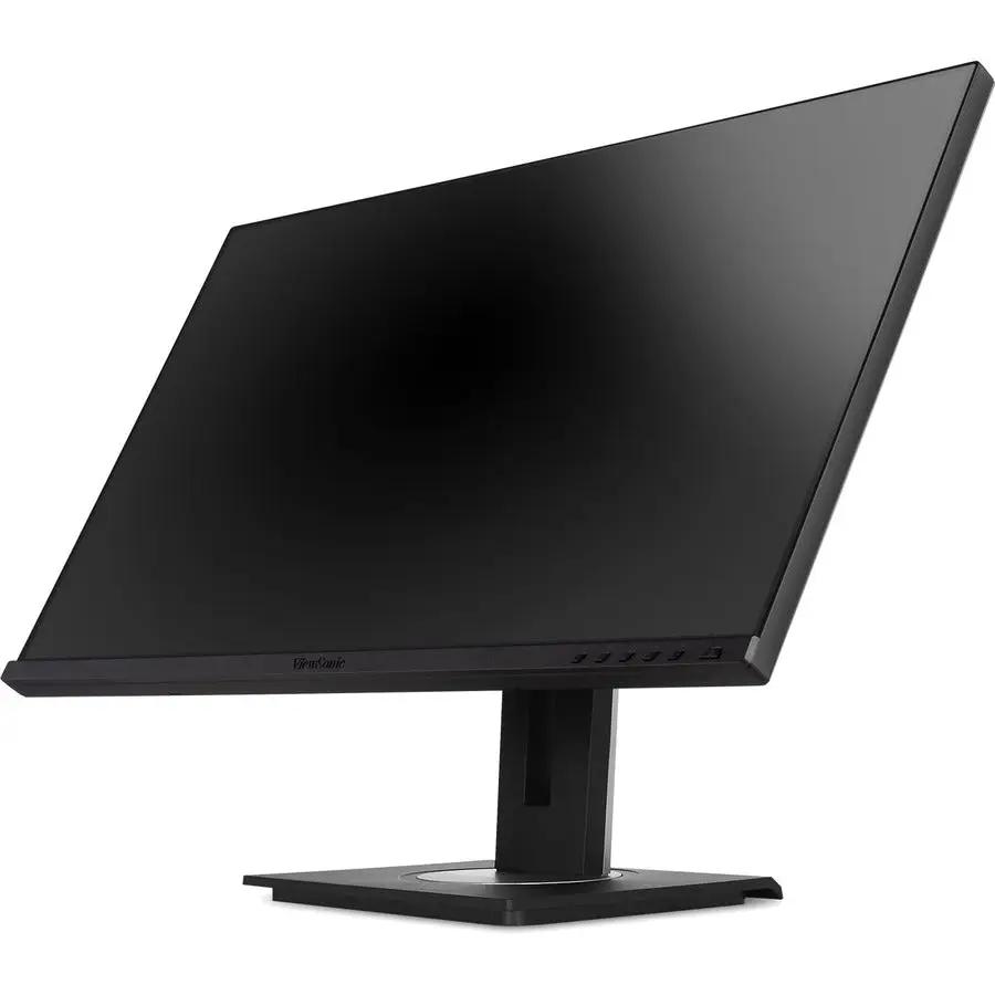 ViewSonic VG2748A 27-inch IPS monitor on a black stand