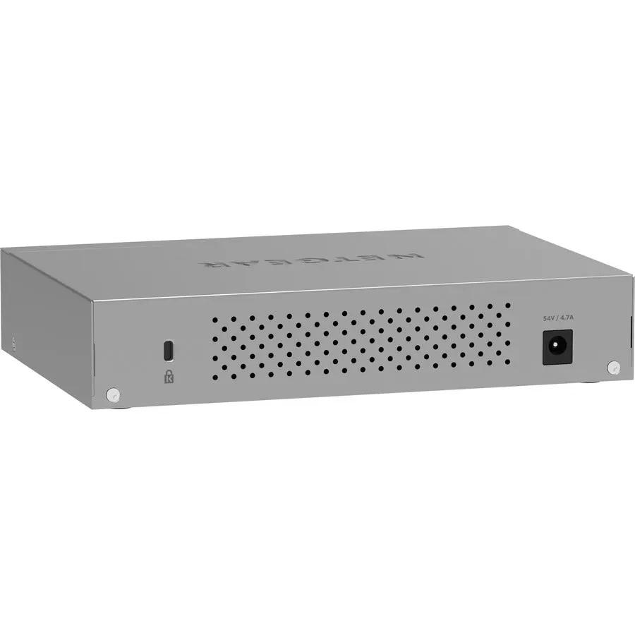 Netgear Plus Ultra60 8-Port PoE Switch, gray metal chassis