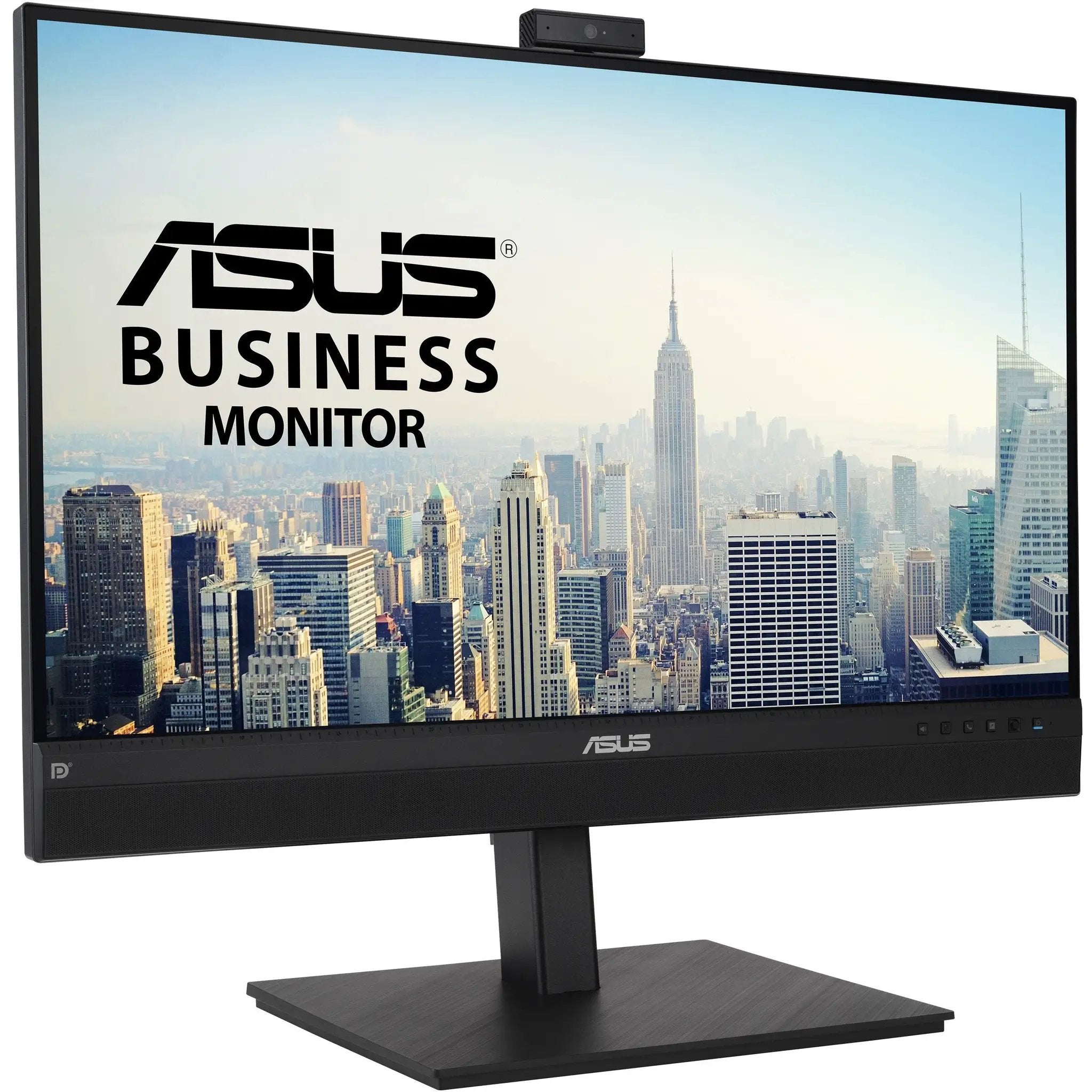 ASUS BE27ACSBK 27-inch WQHD LCD monitor with built-in webcam, black