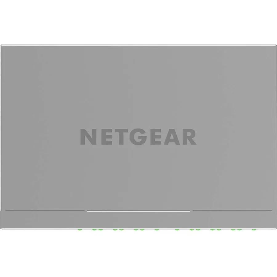 Netgear Plus Ultra60 8-Port PoE Switch, silver metal chassis