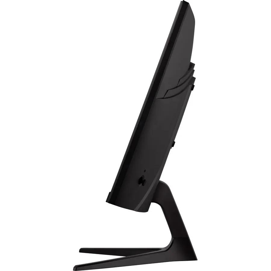 ViewSonic OMNI VX2418C 24-inch curved gaming monitor with black stand side view