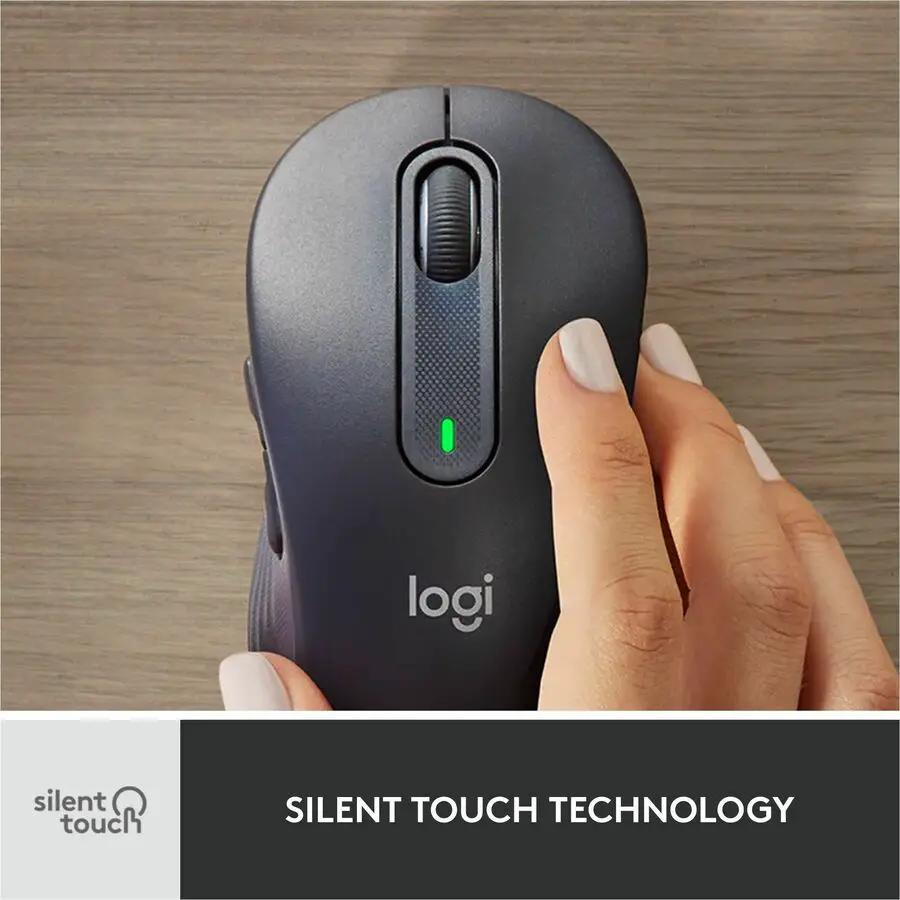 Logitech Signature MK650 Combo for Business, Wireless Mouse and Keyboard, Logi Bolt, Bluetooth, SmartWheel, Globally Certified, Graphite