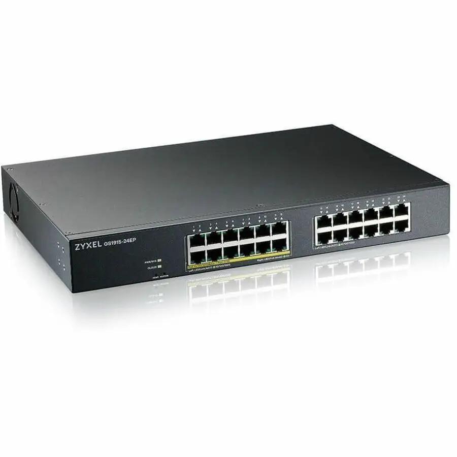 Zyxel GS1915-24EP 24-Port Gigabit PoE managed switch, black
