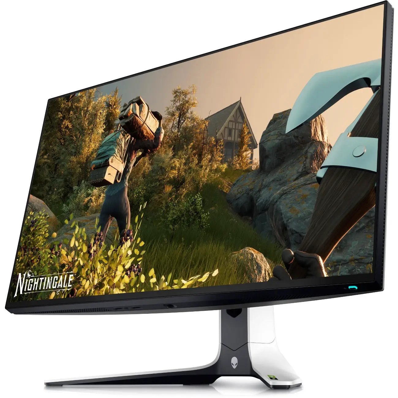 Dell Alienware AW2723DF 27-inch WQHD IPS gaming monitor, Lunar Light finish