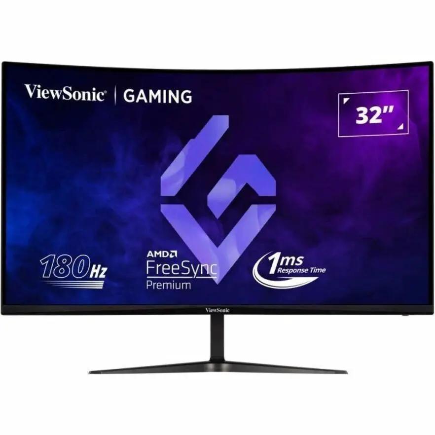ViewSonic OMNI VX3218C-2K 32-inch curved gaming monitor, 180 Hz, FreeSync Premium