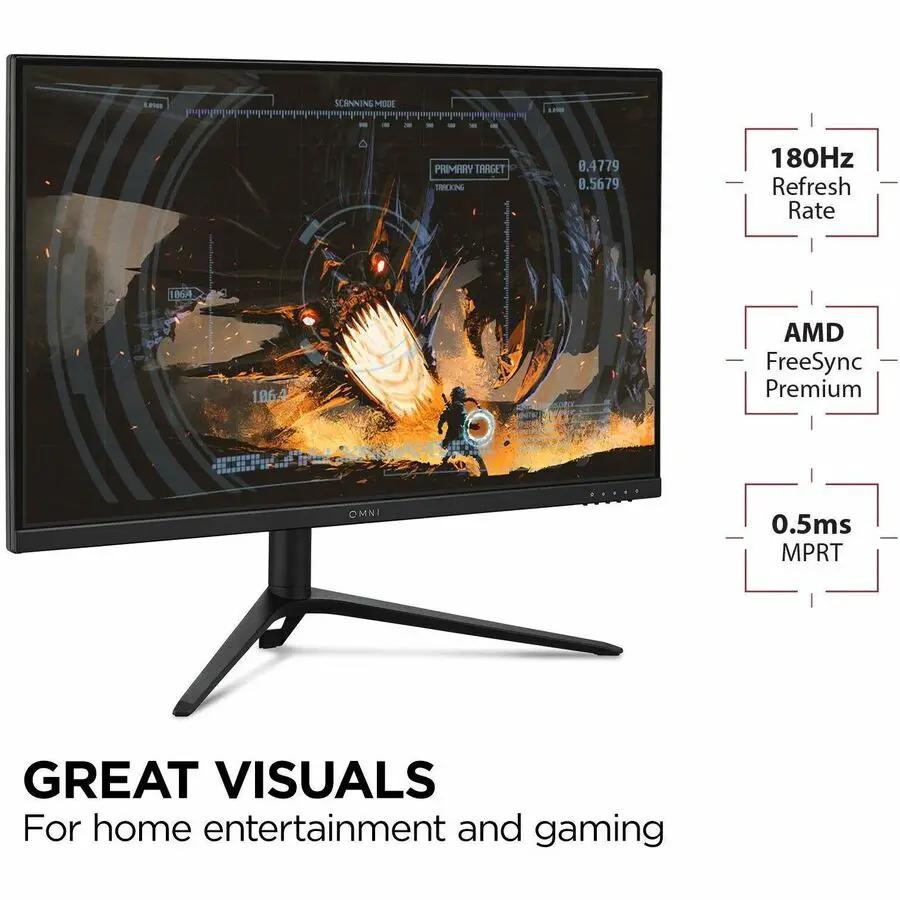 ViewSonic OMNI VX2728J 27-inch 1440p IPS gaming monitor with 165Hz refresh rate