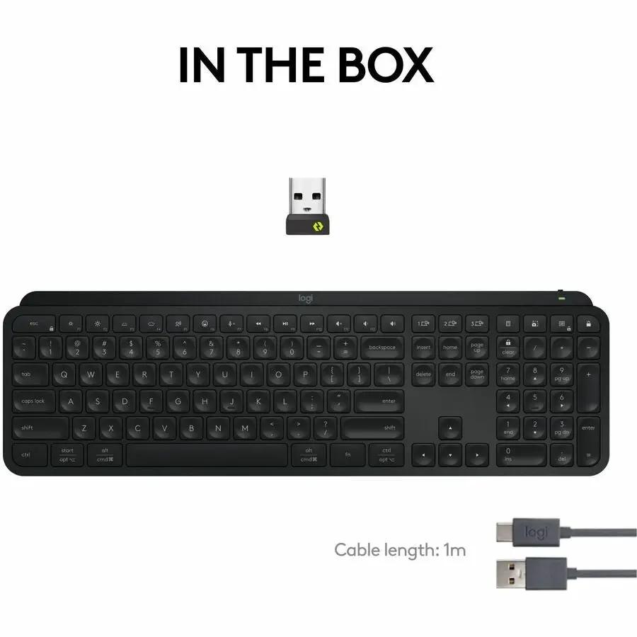 Logitech Master Series MX Keys S Advanced Wireless Illuminated Keyboard