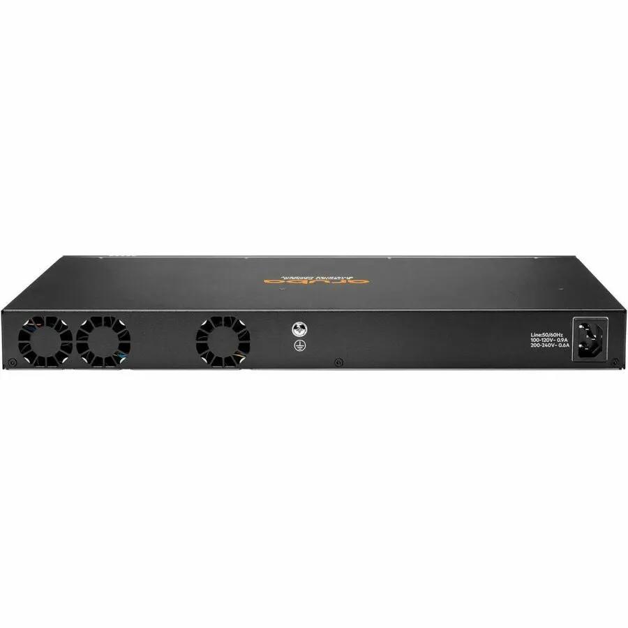 Aruba CX6200F 24-Port SFP+ managed switch, black metal chassis
